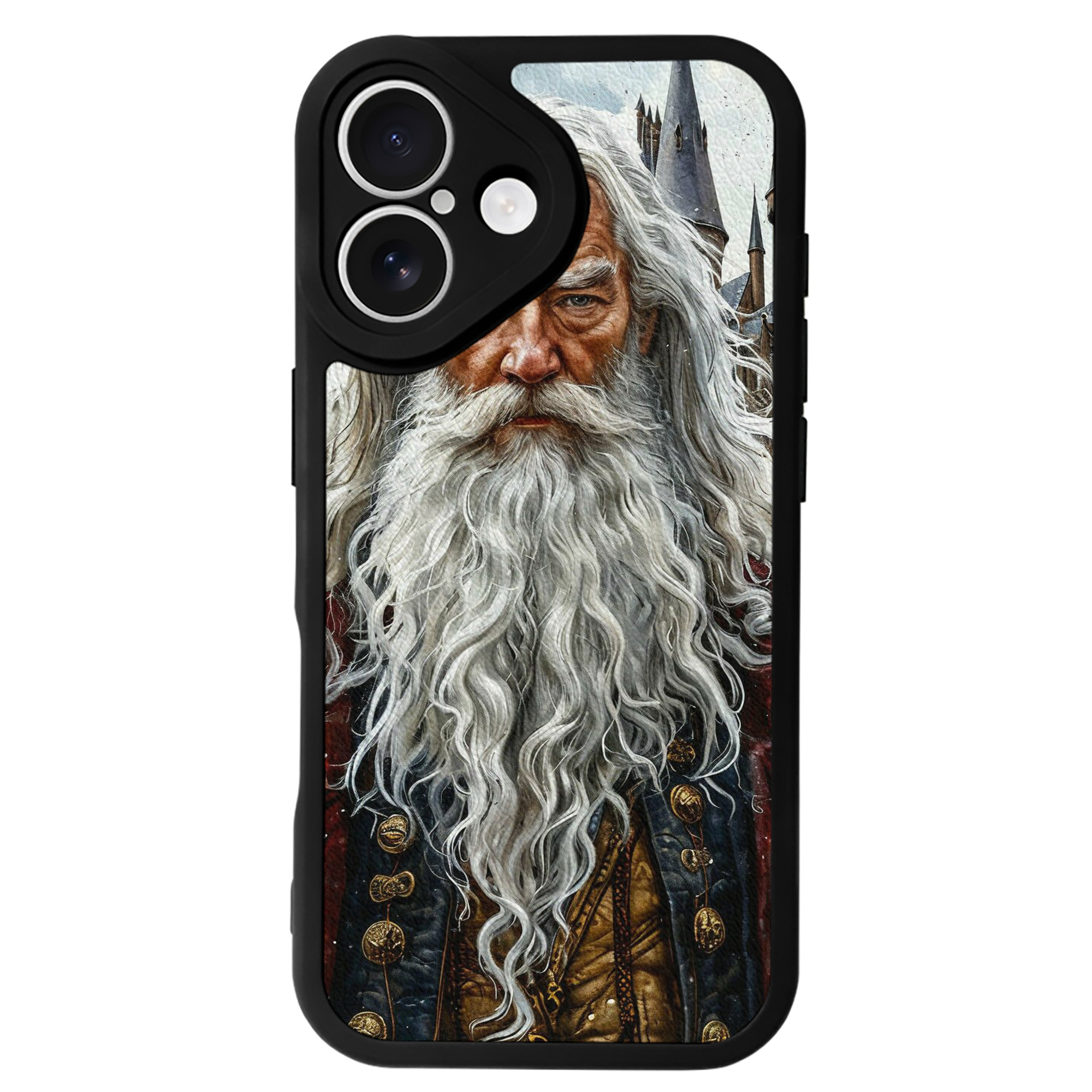 （画像用） Harry Potter ハリー・ポッターシリーズ 【iPhone 16シリーズ対応】シリコンスマホケース（レザー調） 材質：シリコン